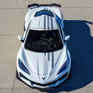 2026 Chevrolet Corvette Z06 Overhead View