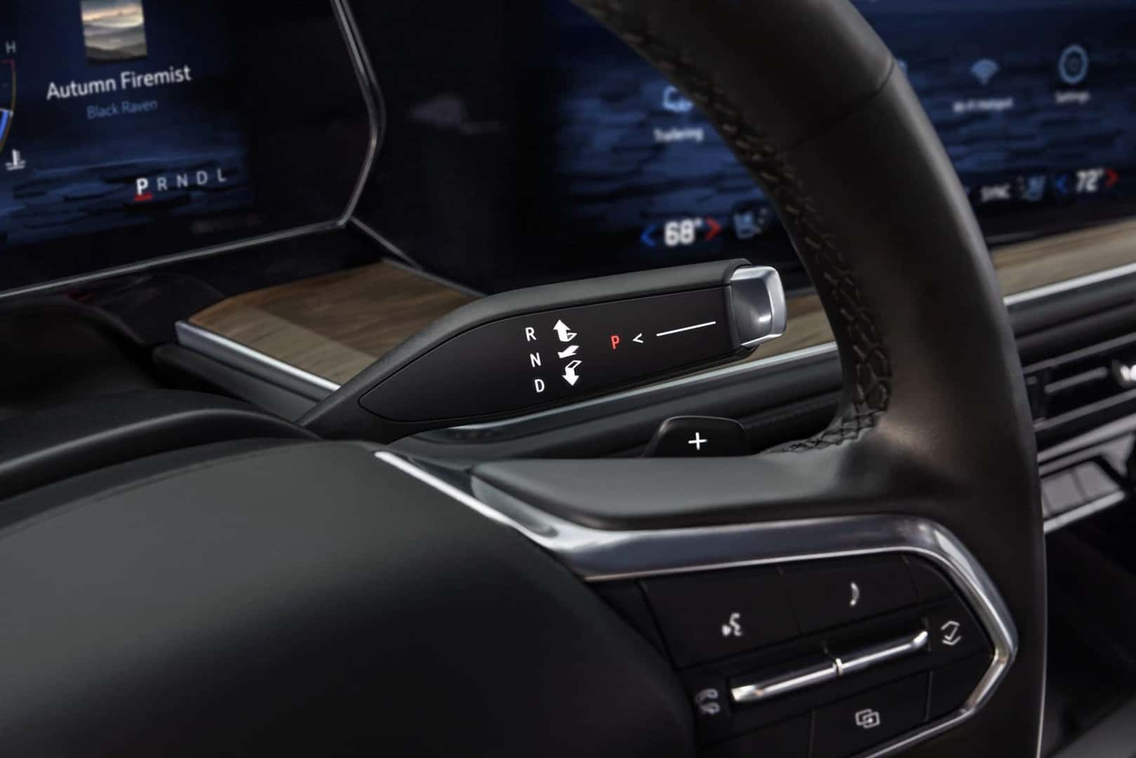 The Sleek And Impressive Gear Control Stick In The Superior 2026 Chevrolet Tahoe's Interior