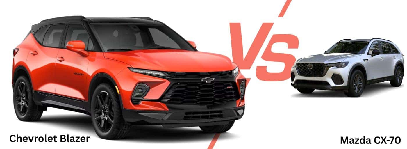2026 Chevrolet Blazer vs Mazda CX 70