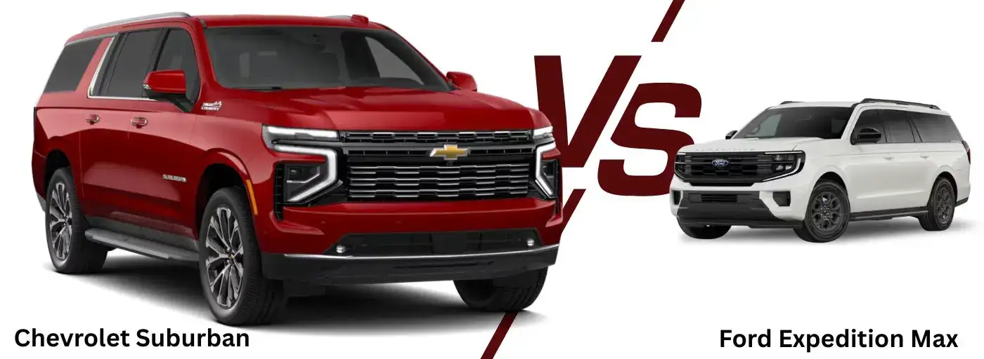 2026 Chevrolet Suburban vs Ford Expedition Max
