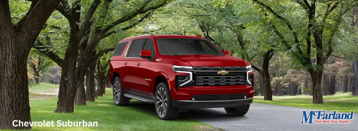 2026 Chevrolet Suburban vs the Competition