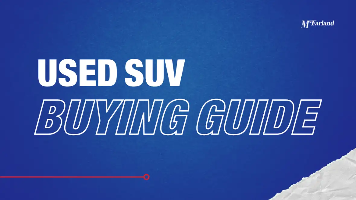 Used SUV buying guide at McFarland Chevrolet in Maysville KY