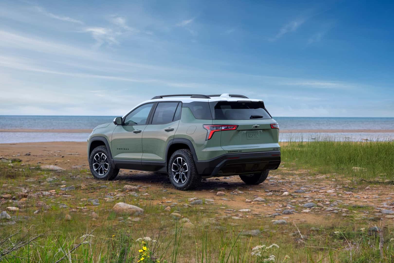 2025 Chevrolet Equinox Rear Profile Driving