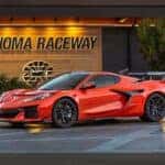 2026 Chevrolet Corvette ZRX1 Side Profile at Sonoma Media Drive