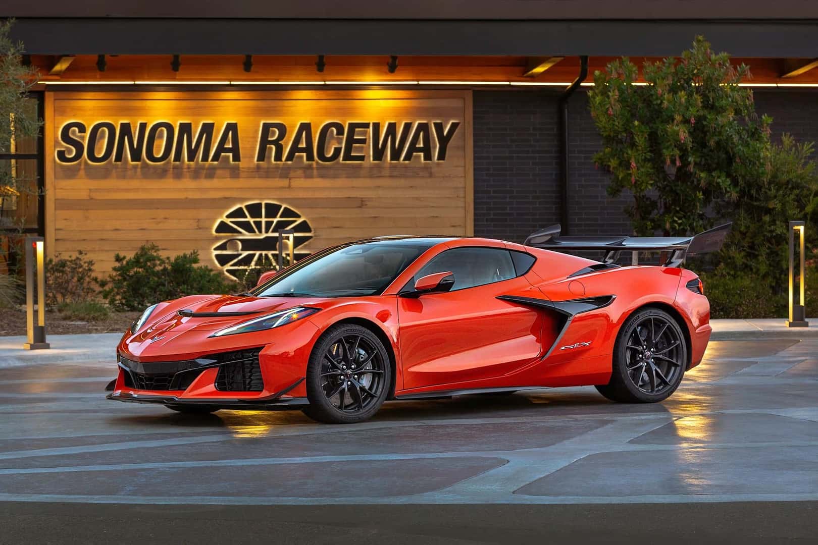 2026 Chevrolet Corvette ZRX1 Side Profile at Sonoma Media Drive