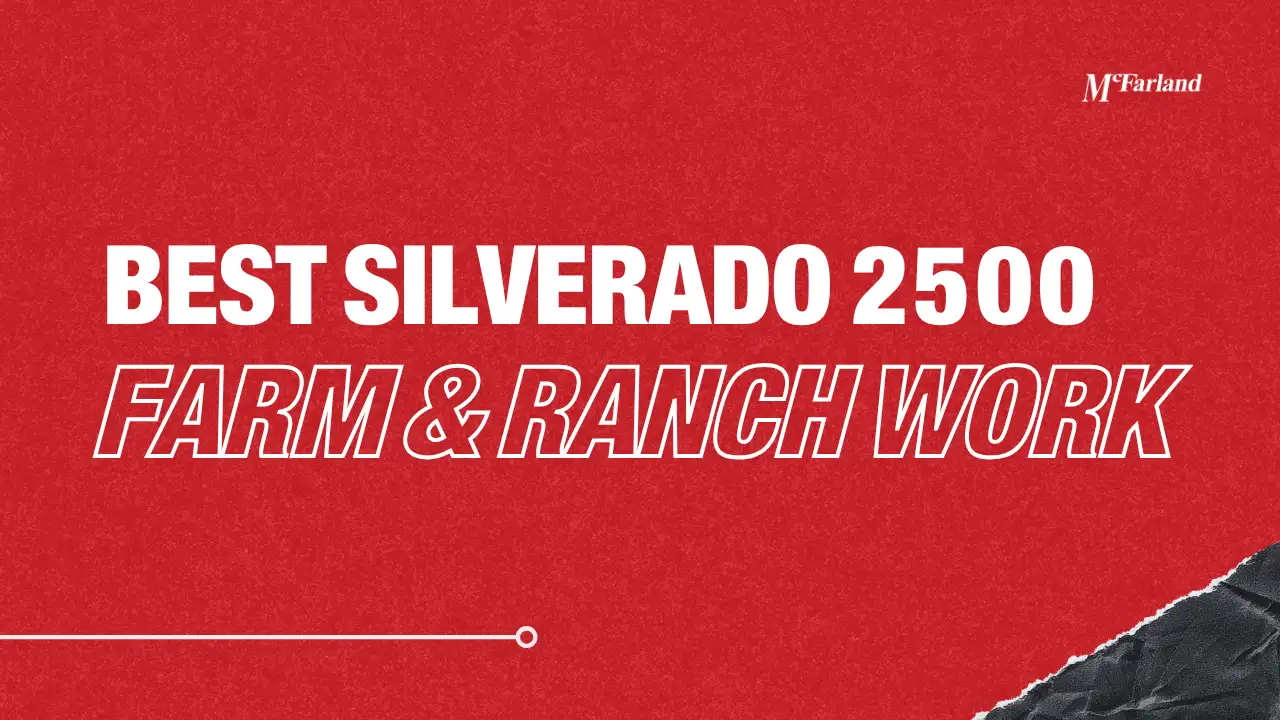 Silverado 2500 HD farm and ranch truck at McFarland Chevrolet in Maysville KY