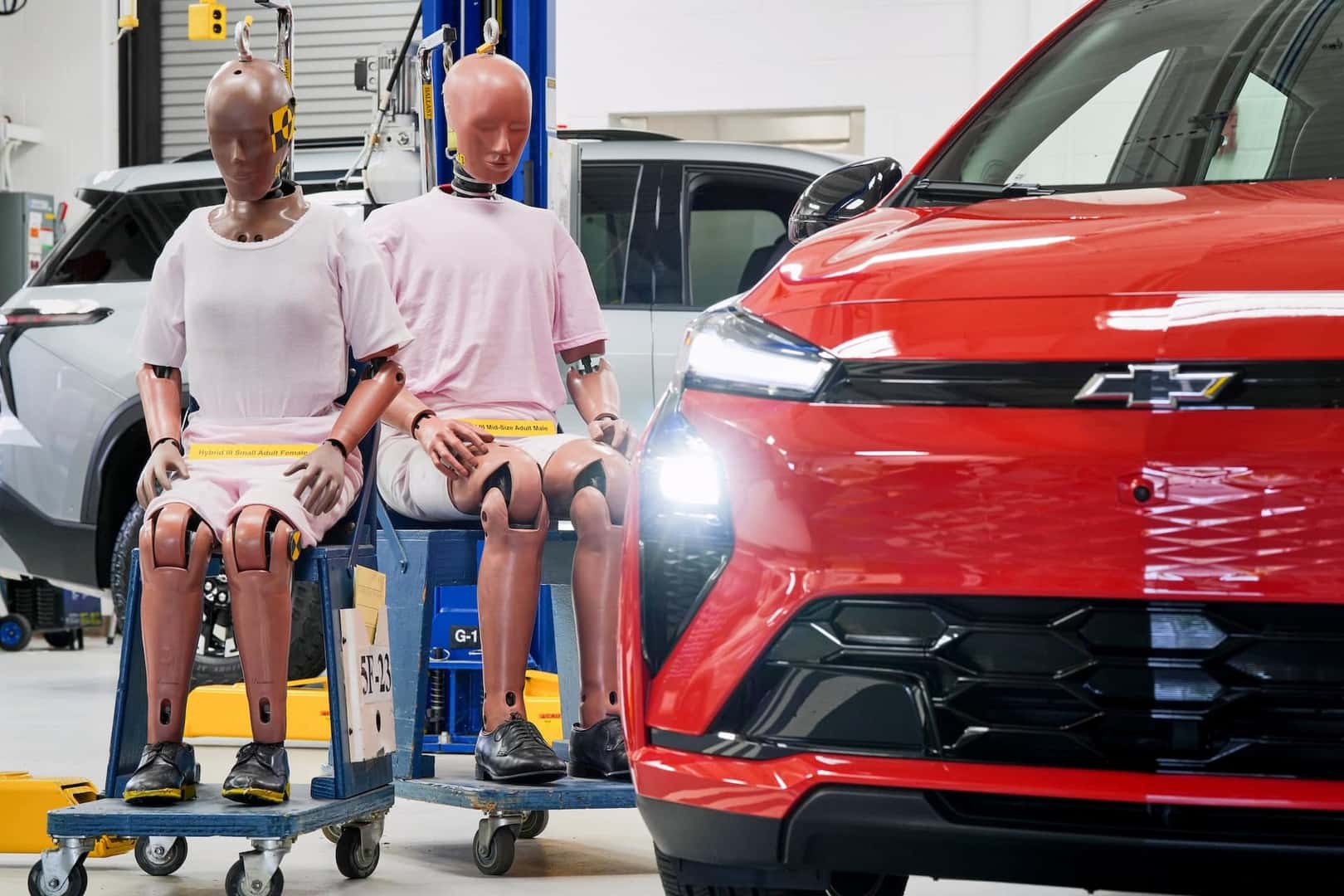 Chevrolet Bolt Crash Test Dummies
