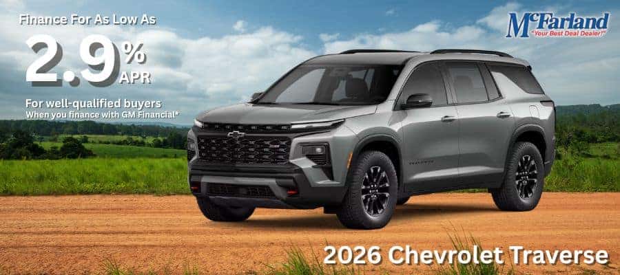 2026 Chevrolet Traverse
