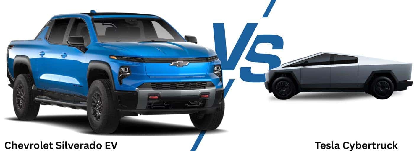 2026 Chevrolet Silverado EV vs Tesla Cybertruck