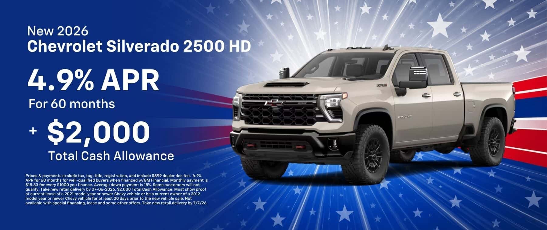 New 2026 Chevrolet Silverado