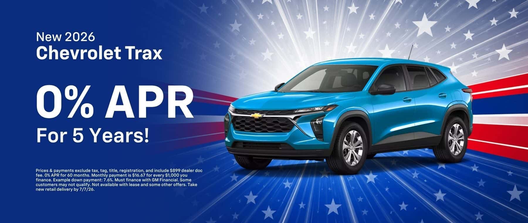 New 2026 Chevrolet Trax