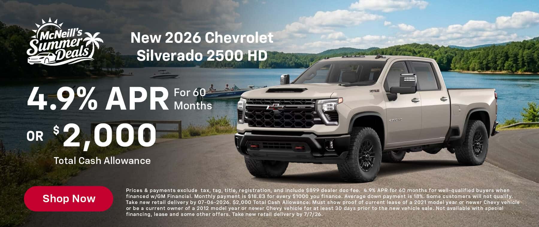 New 2026 Chevrolet Silverado 2500