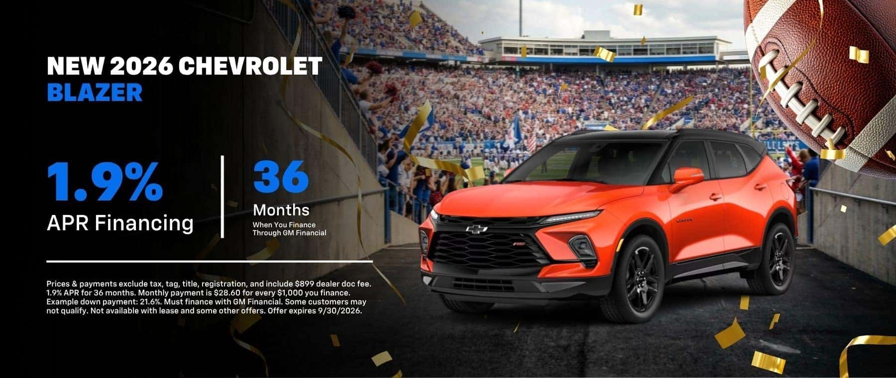 New 2026 Chevrolet Blazer