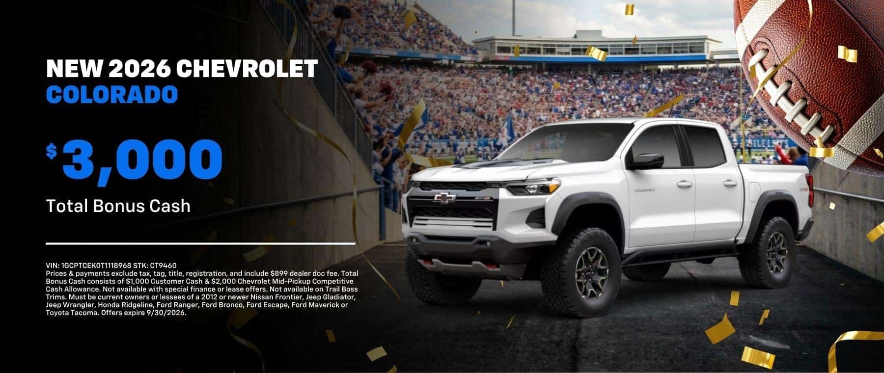 New 2026 Chevrolet Colorado
