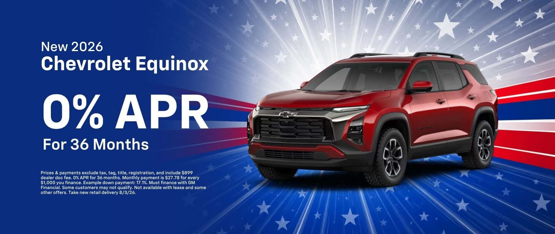 New 2026 Chevrolet Equinox