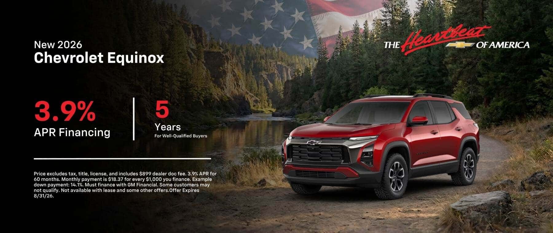 New 2026 Chevrolet Equinox