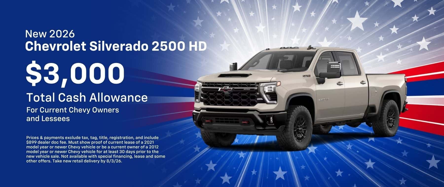 New 2026 Chevrolet Silverado 2500 HD