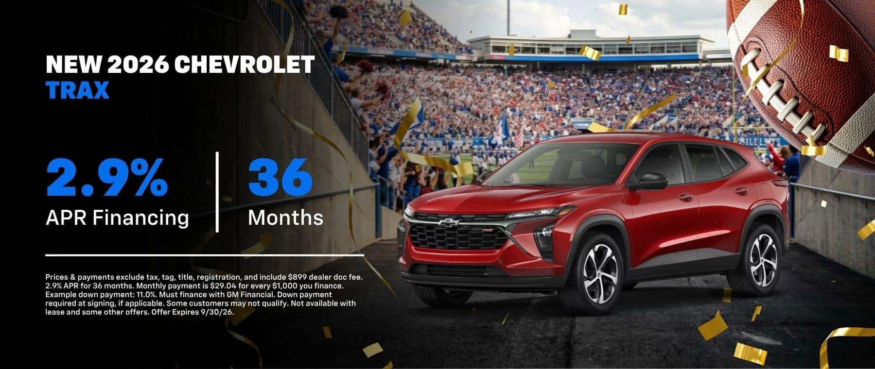 New 2026 Chevrolet Trax
