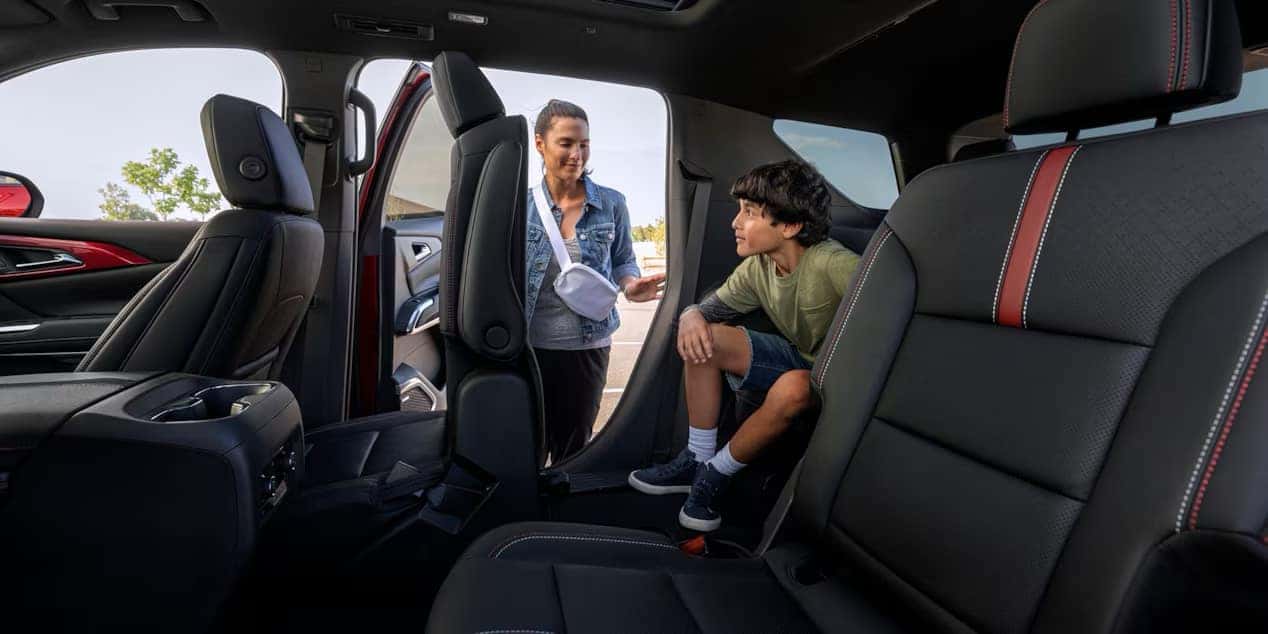 2026 Chevrolet Traverse second-row folding seats