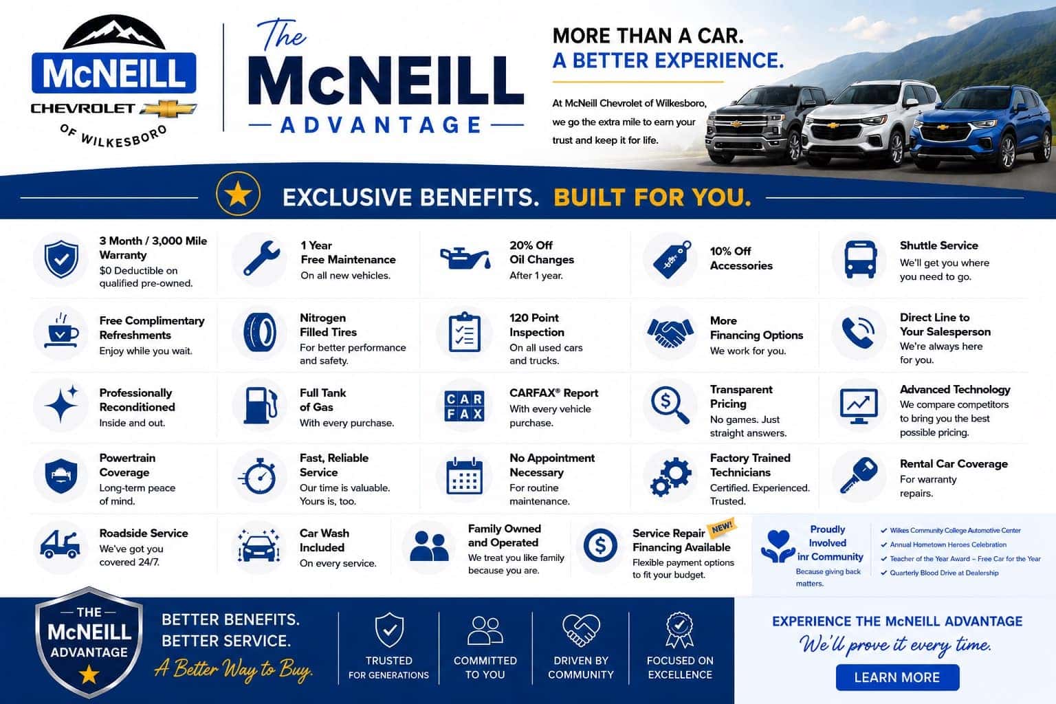 mcneill chevy advantage