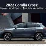 New 2021 Toyota Corolla Cross in NC