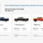 Toyota Tundra Pro iForce Hybrid Electric Truck at Mount Airy Toyota, NC