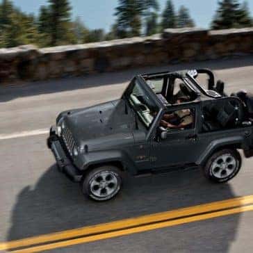 2017 Jeep Wrangler driving
