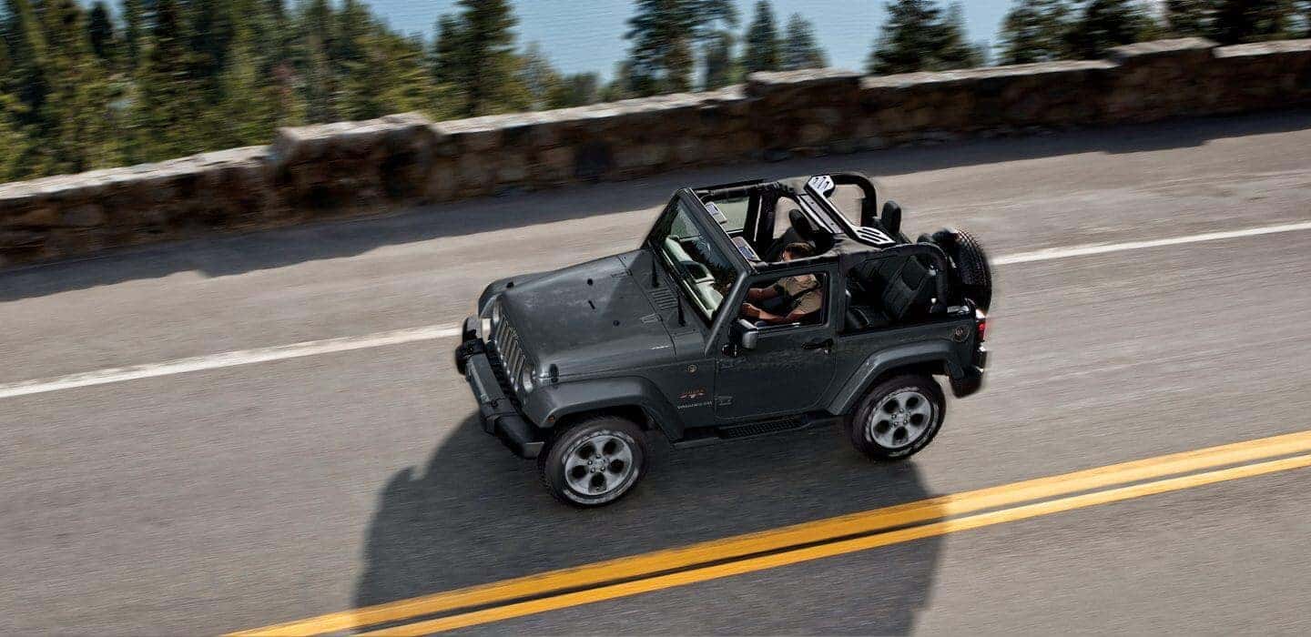 2017 Jeep Wrangler driving