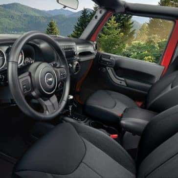 2017 Jeep Wrangler Interior Front Seating