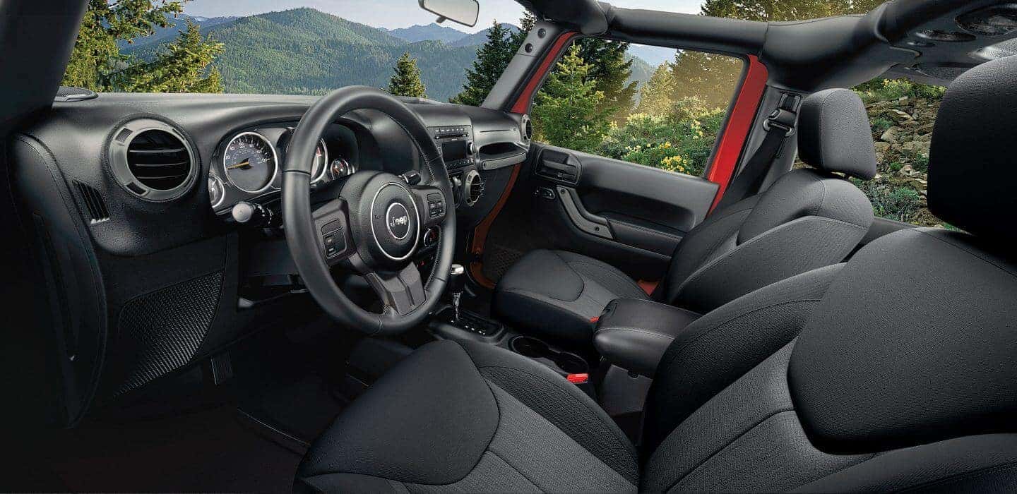 2017 Jeep Wrangler Interior Front Seating