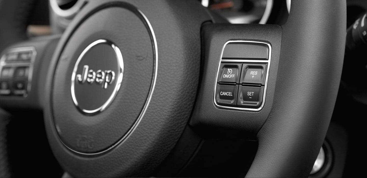 2017 Jeep Wrangler steering wheel controls