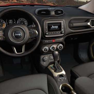 2017 Jeep Renegade Interior Dashboard Features