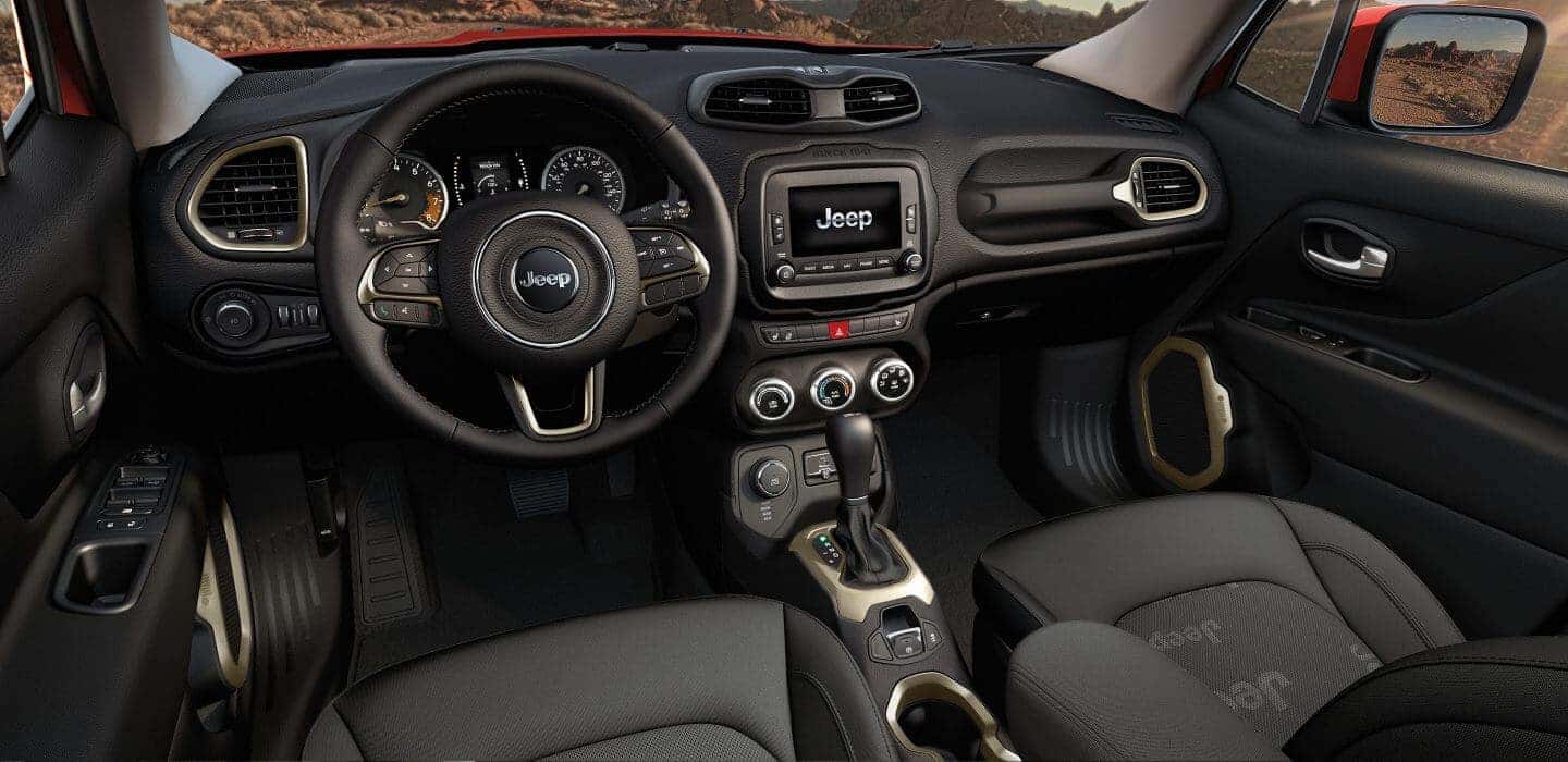2017 Jeep Renegade Interior Dashboard Features