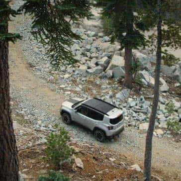 2017 Jeep Renegade top view exterior
