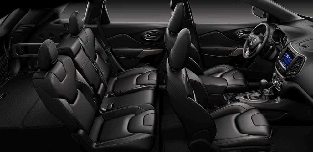 2018 Jeep Cherokee interior seating