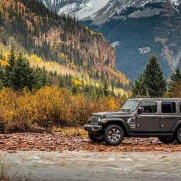 2018 Jeep Wrangler Exterior Parked at Mountains