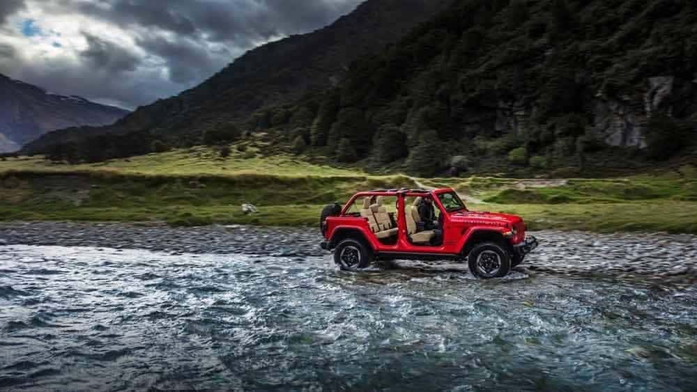 2018 Jeep Wrangler Off-Roading