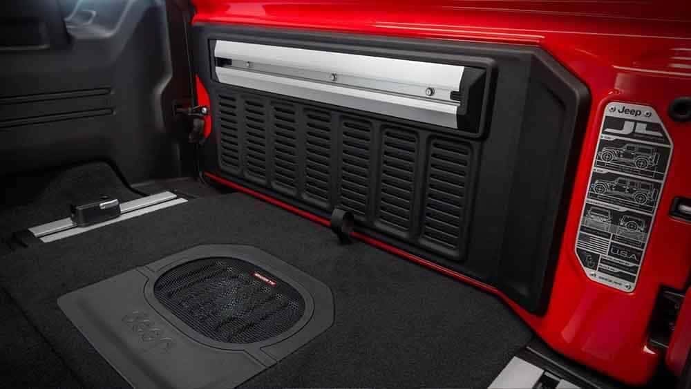 2018 Jeep Wrangler Interior Audio System