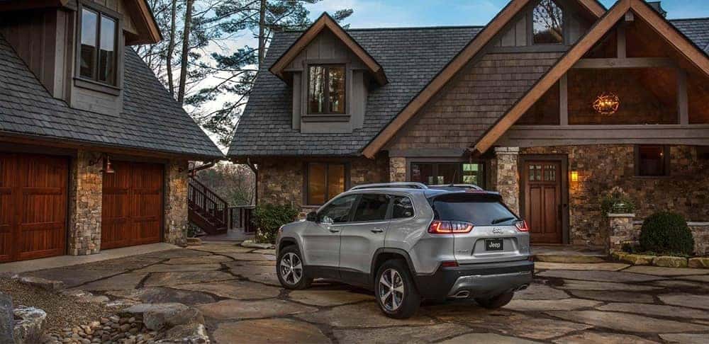 2019 Jeep Cherokee Parked Outside Home