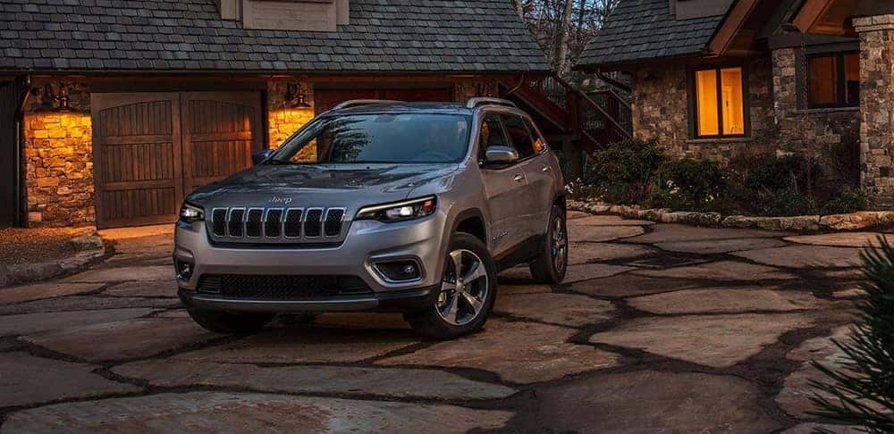 2019 Jeep Cherokee Parked Outside Home
