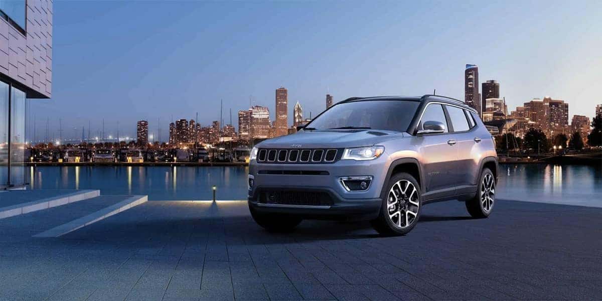 2019 Jeep Compass At dusk