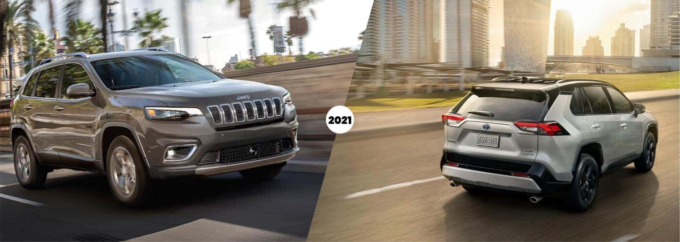 2021 Jeep Cherokee vs. 2021 Toyota RAV4
