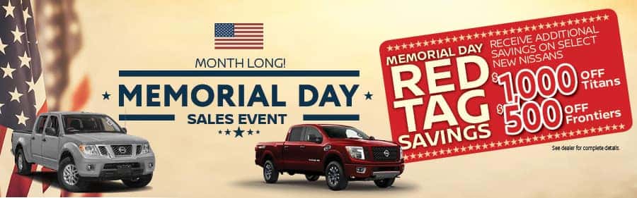 Red Tag Nissan of Yorktown Heights Red Tag Memorial Day