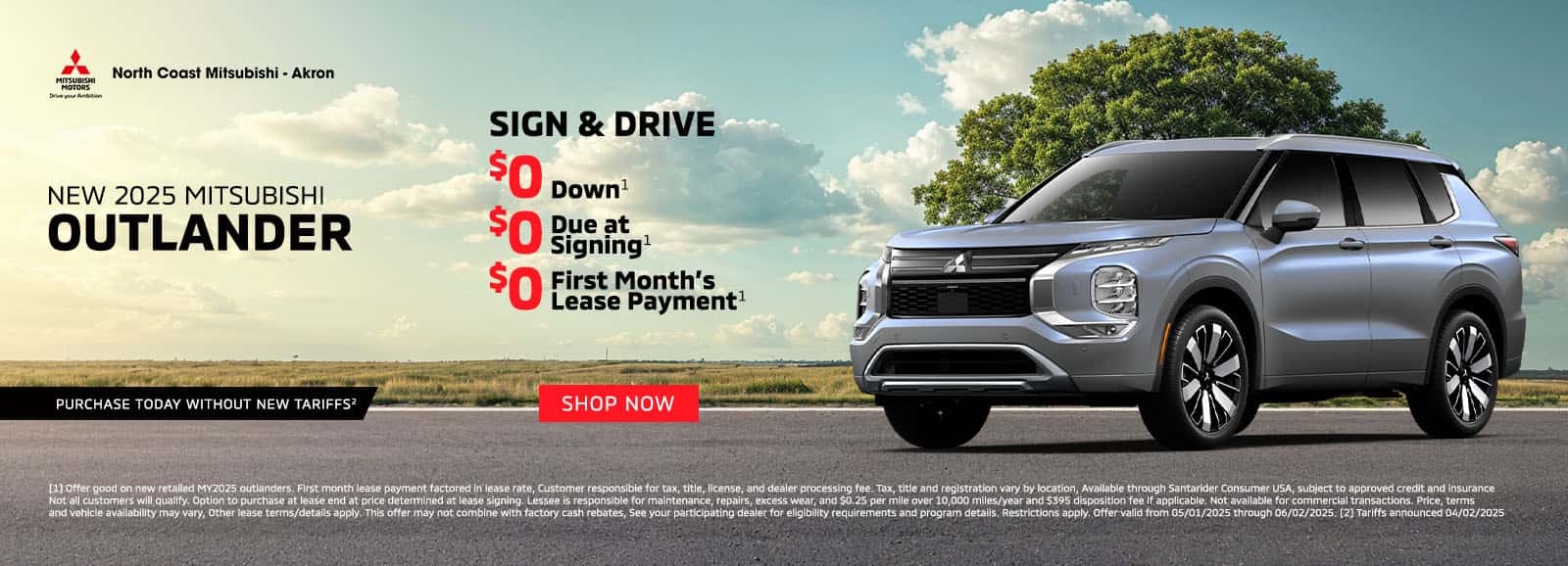 May 2025 - Outlander Lease Banner