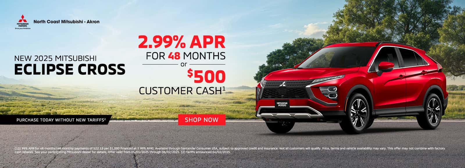 2025 Eclipse Cross Banner