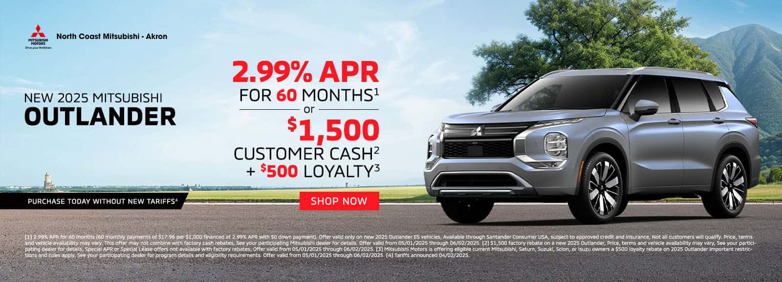 May 2025 - Outlander APR