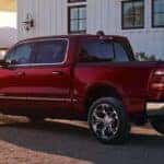 2019 Ram 1500 Parked Outside Home