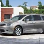 2019 Chrysler Pacifica in driveway