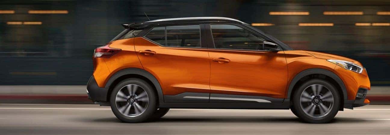 2019 Nissan Kicks orange SUV