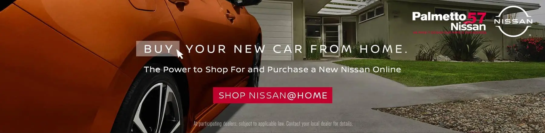 Buy Your New Nissan from Home with Nissan@Home